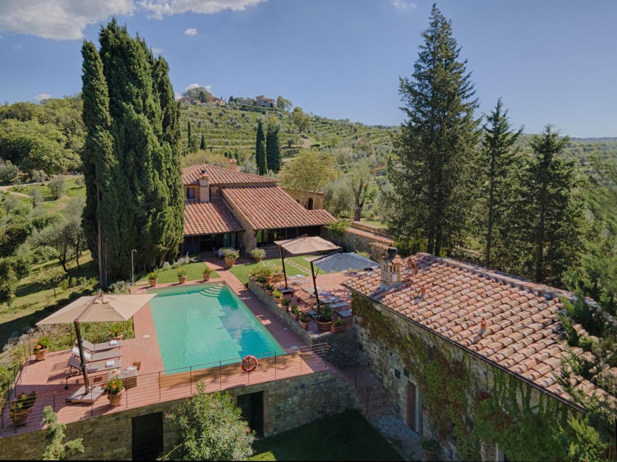 Villa La Casina Кастелина ин Шианти Экстерьер фото