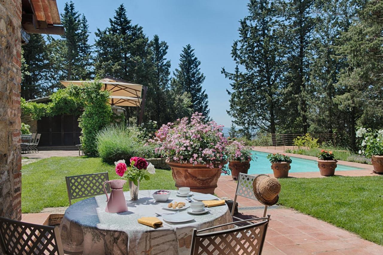 Villa La Casina Кастелина ин Шианти Экстерьер фото